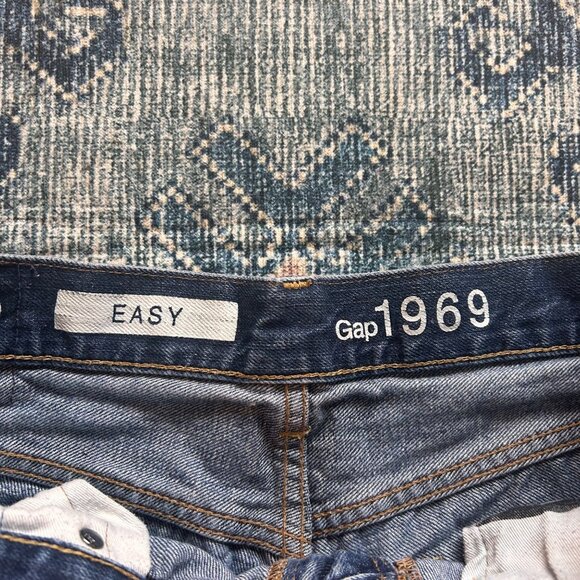 Gap 1969 Easy Fit Jeans 30x30 Mens Denim Pants 100% Cotton Norm Everyday Casual - Picture 3 of 7